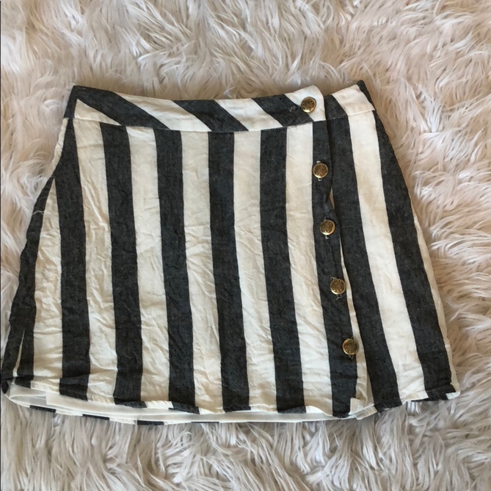 Striped skirt